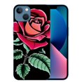 iPhone 13/14 Peony x Rose Flower Traditional Tattoo Flash Case
