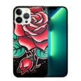 iPhone 13/14 Pro Rose Flowet Tattoo Flash Case