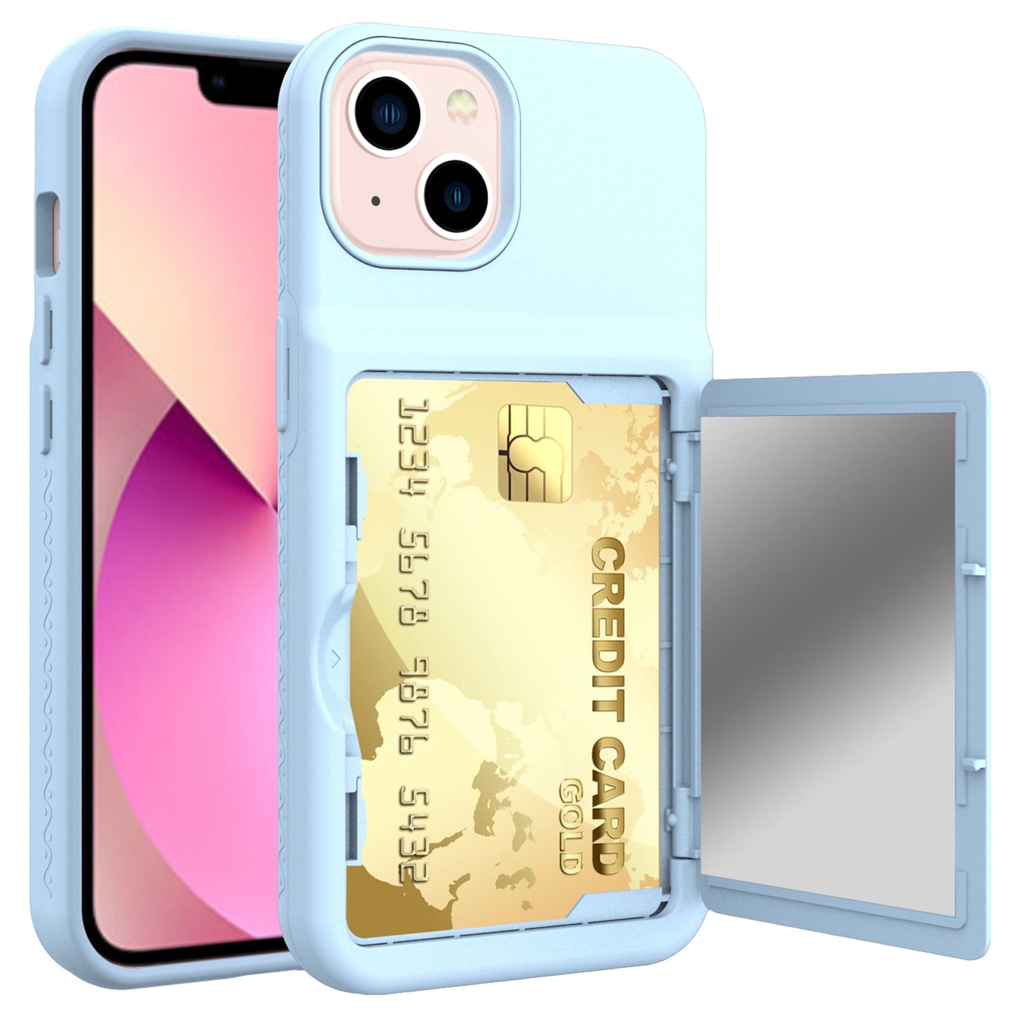 JETech Wallet Case for iPhone 13 Pro Max 6.7-Inch with Card Holder Dual  Layer