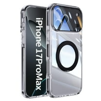 for iPhone 13 Case with 360° Spin Magnetic Ring Stand [Compatible with MagSafe] [Camera Lens Protection], Clear Cover Anti-Yellowing Protection Cases for iPhone 13, Black