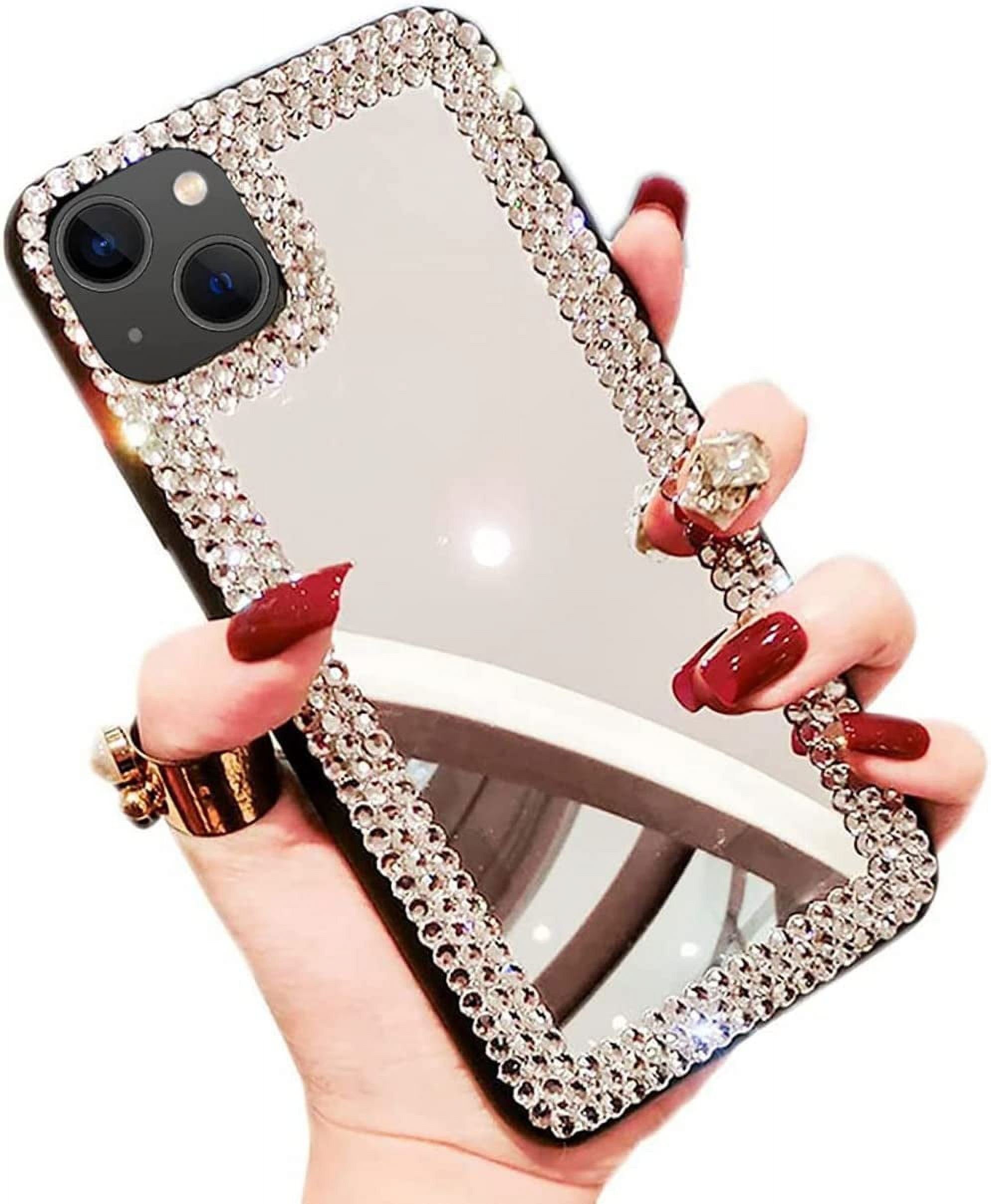 POWELL Iphone 11pro Düz Yüzey Kamera Korumalı Darbe Emici Casetify Makyaj Aynalı