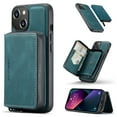 thumbnail image 1 of iPhone 13 Case,Dteck Magnetic Leather Detachable Wallet Functional Removable Case Shockproof Rubber Cards Holder Money Pocket Hybrid Kickstand Back Cover For Apple iPhone 13 6.1-inch,Blue, 1 of 7