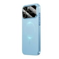 thumbnail image 1 of for iPhone 13 Case with HD Glass Lens Camera Protector, Full Protection Magnetic Case Compatible with Mag-Safe, Anti-Scratch Case for iPhone 13 Rugged Shockproof Cover, Blue, 1 of 6