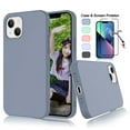 thumbnail image 1 of iPhone 13 Case Screen Protector, iPhone 13 Cases Cover, Tekcoo iPhone 13 6.1 " Bumper Case Shock Absorbing Hard Hybrid Slim Thin Cute Cover [Scratch Proof], 1 of 12