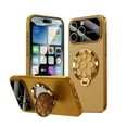 thumbnail image 1 of for iPhone 13 Case with Suction Cup, Military Grade Drop Protection, Compatible with MagSafe, Built-in Stand & Camera Lens Protector, Magnetic Hard Phone Case for iPhone 13, Khaki, 1 of 6
