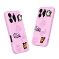 thumbnail image 1 of for iPhone 13 Cute Cartoon Case, Women Girls Boys Kids 3D Cartoon Pattern Cover Soft TPU Silicone Flexible Shockproof Anti-Scratch Protective Phone Cover for iPhone 13, Pink, 1 of 8