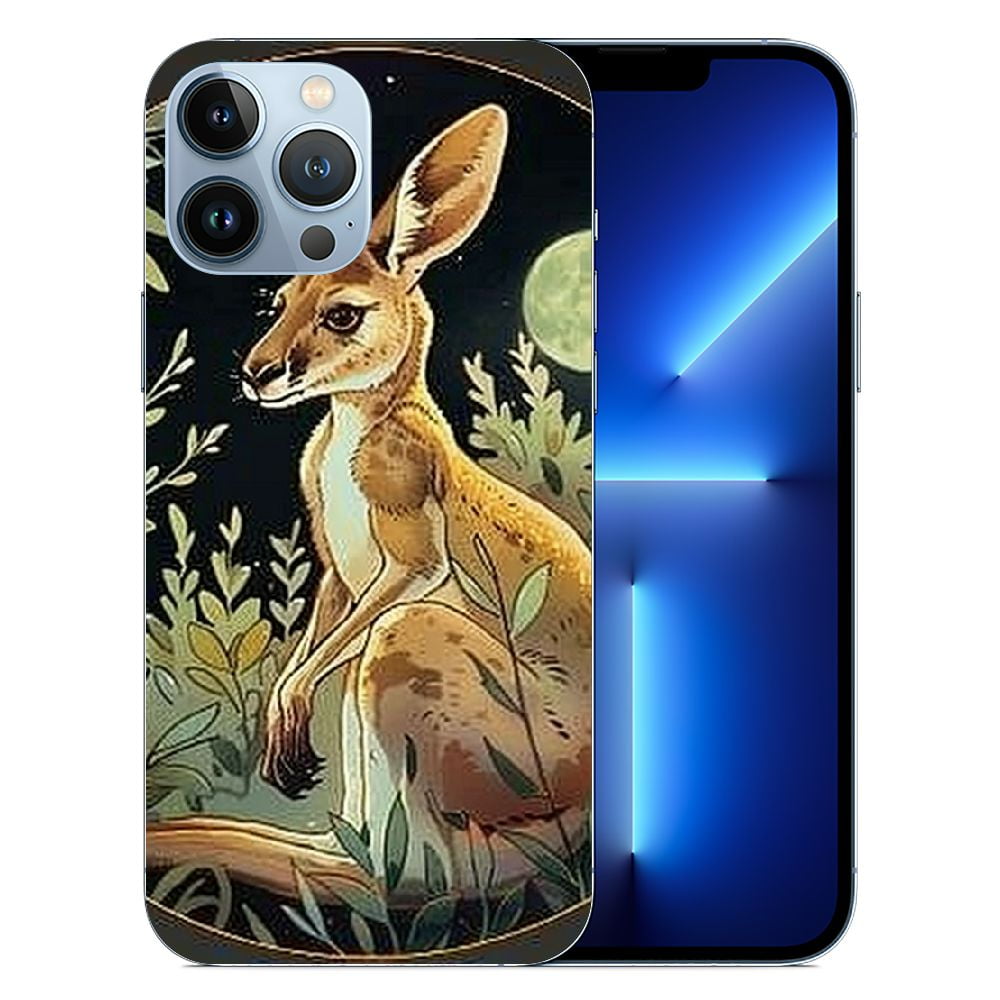 iPhone 13 Kangaroo Australia Australian Animal Case - Walmart.com