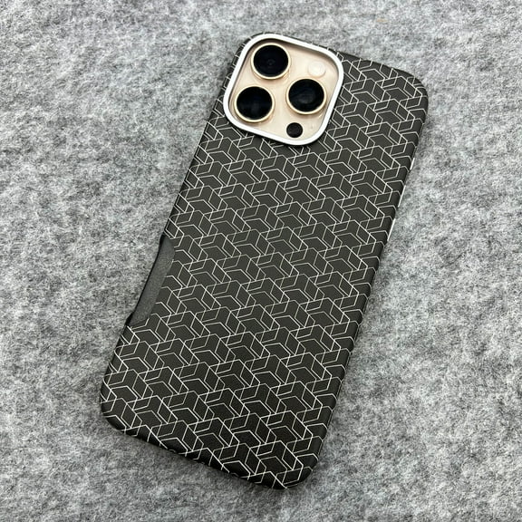 for iPhone 13 Lightweight Case, Luxury Thin Fit Shockproof Slim Hard PC Protective Compatible with Wireless Charging Phone Case Cover for iPhone 13, Black