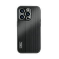 thumbnail image 1 of for iPhone 13 Metal Back Case, Luxury Anti-fingerprint Drop Protective Anti-Scratch Shockproof Thin Fit TPU Frame Phone Case Cover for iPhone 13, Black, 1 of 6