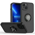thumbnail image 1 of for iPhone 13 Mini 5.4" Case, Protective Matte Back Case Magnetic For Car Mount with 360° Rotatable Ring Holder Kickstand Shockproof Protective Cover For iPhone 13 Mini,
H, 1 of 9