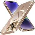 thumbnail image 1 of for iPhone 13 Mini Case,[Compatible with Magsafe],[10 FT Military Grade Drop Protection][Anti Yellowing] Slim Soft TPU Luxury Protective Phone Case for 13 Mini-Rose Gold 8-IP13mini-08, 1 of 12