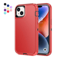 thumbnail image 1 of Entronix Heavy Duty Case Compatible with iPhone 13 Mini, Shockproof Hard Cover, Red, 1 of 7