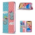 thumbnail image 1 of iPhone 13 Mini Wallet Case PU Leather Folio Flip Stand, Allytech Magnetic Credit Card Holder Protective Anti-Scratch TPU Bumper Skin Cover for iPhone 13 Mini 5.4" 2021, Baby Elephants, 1 of 4