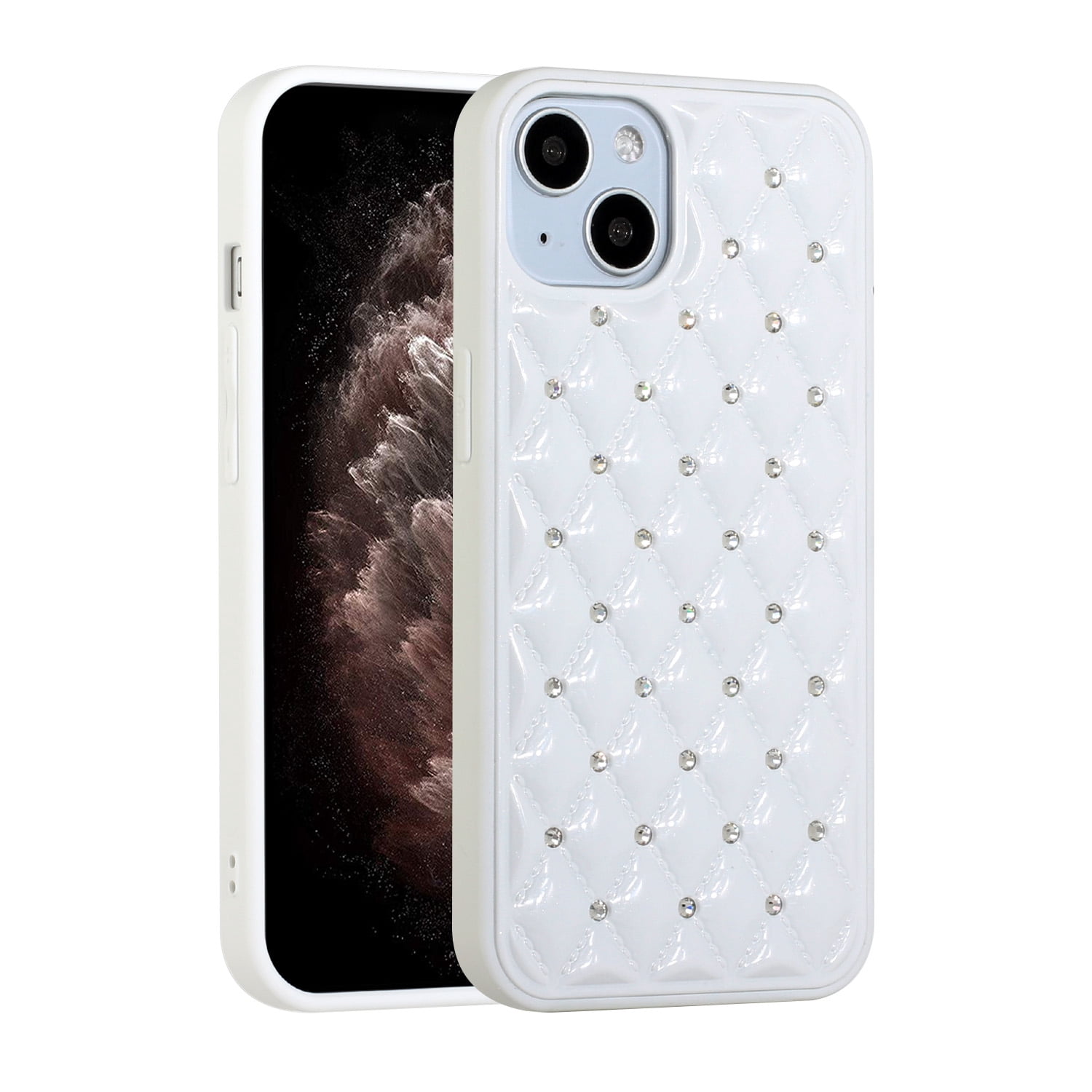 iPhone 13 Phone Case, Slim Protective Diamond for iPhone 13 Phone