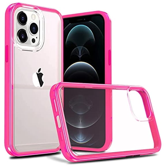 iPhone 13 Pro (6.1") TPU Clear Back Case Slim Hard Cover
