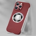thumbnail image 1 of for iPhone 13 Pro Case, Exposed Sides for Comfort, Aramid Fiber, MagSafe Compatible, Protective Raised Corners, Ultra Slim Frameless Case for iPhone 13 Pro 6.1 inch, Red, 1 of 6
