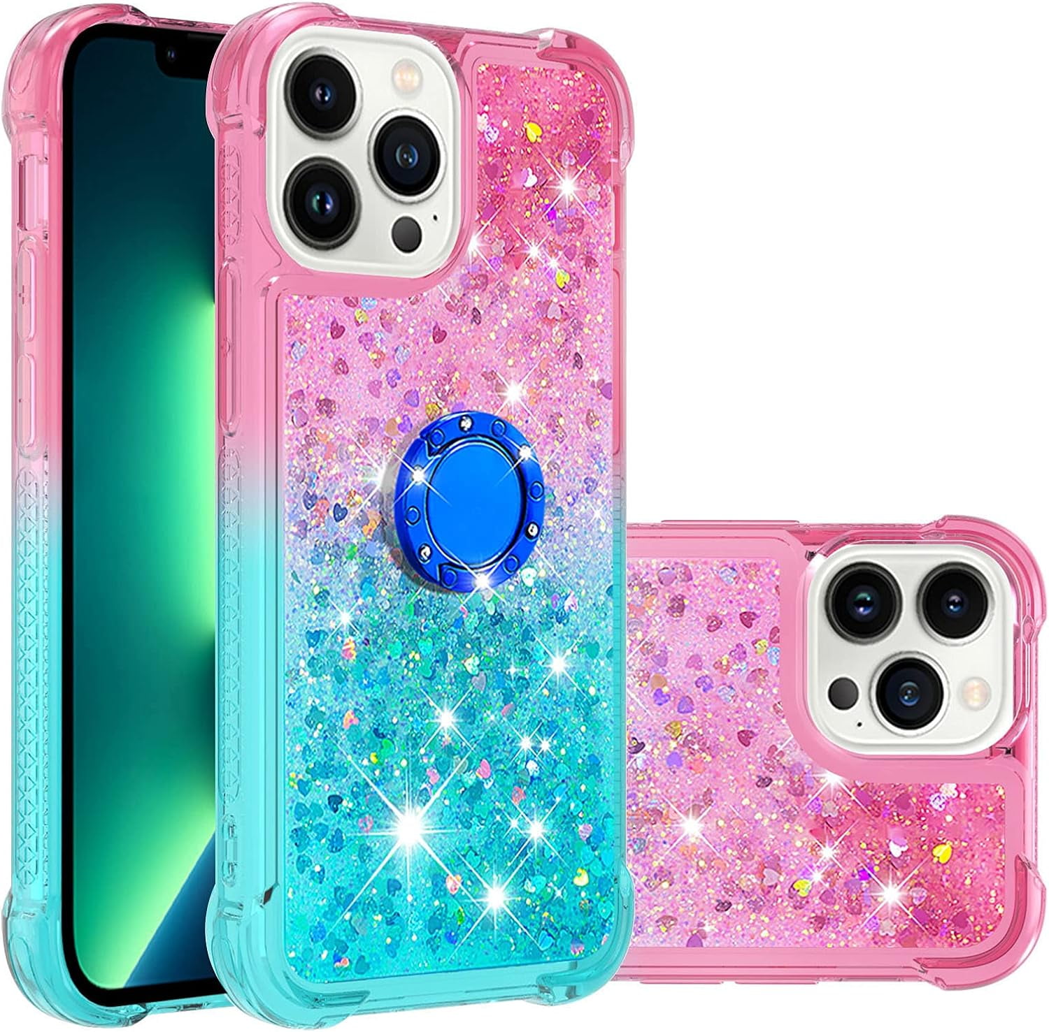 Custodia Per IPhone 11 Con Glitter Liquido - Design Sabbie Mobili, Morbida, Protettiva E Fashion - Foto 5
