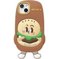 thumbnail image 1 of for iPhone 13 Pro Case Kawaii Phone Cases,Cute 3D Cartoon Cool Food Hamburger Phone Case Soft Silicone Shockproof Protective Case Funny for iPhone 13 Pro Women Girls, 1 of 15