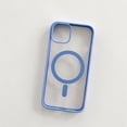 thumbnail image 1 of for iPhone 13 Pro Case Magnetic [Support Magsafe Charger] Wireless Anti-Scratch Shockproof Clear Four Corner Cushion Durable Anti-Dropping Cover for iPhone 13 Pro, Lightblue, 1 of 6