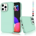 thumbnail image 1 of iPhone 13 Pro Case, Takfox iPhone 13,13 Pro,13 Pro Max Basic Case [Frosted] Shockproof Case Liquid Silicone Gel Rubber Soft TPU Anti-slip Bumper Thin Matte Slim Phone Case Covers,Green, 1 of 6