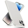 thumbnail image 1 of for iPhone 13 Pro Case, Thin Liquid Silicone Case,Shockproof,Slim Thin Phone Case for iPhone 13 Pro, Full Body Screen Camera Protective Cover-Beige 2-IP13P-04, 1 of 14