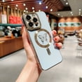 thumbnail image 1 of for iPhone 13 Pro, Cute Butterflies Design for Women Girls,Luxury Plating Edge Bumper Full Camera Lens Protection Sliding edge Small Heart Patterned Case For iPhone 13 Pro, Blue, 1 of 15