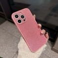 thumbnail image 1 of For iPhone 13 Pro Glitter Phone Case,Luxury Full Glitter Back Designing Shiny Bling Sparkly Shockproof Rugged Anti-fall Slim Thin Heavy Duty Protective Phone Case for Women Girls,Pink, 1 of 11