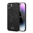 thumbnail image 1 of for iPhone 13 Pro Leather Case Wireless Charging, Slim Luxury Classic PU Non-Slip Grip Rugged Bumper Shockproof Full Body Protective Cover Men Women Phone Cases for iPhone 13 Pro, Black, 1 of 8