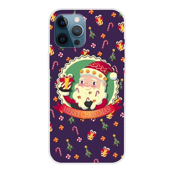 iPhone 13 Pro Max Case 6.7", Christmas Personalized Decorative Design Slim Creative Xmas Soft TPU Protective Cover