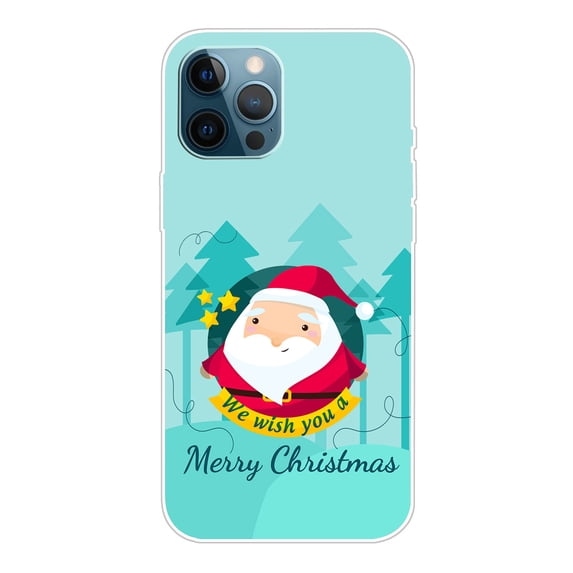 iPhone 13 Pro Max Case 6.7", Christmas Personalized Decorative Design Slim Creative Xmas Soft TPU Protective Cover