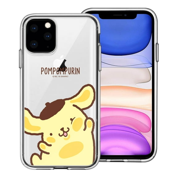iPhone 13 Pro Max Case (6.7inch) Sanrio Clear TPU Soft Jelly Cover - Window Pompompurin