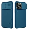 thumbnail image 1 of iPhone 13 Pro Max Case with Camera Cover, iPhone 13 Pro Max 6.7 inch Slim Fit Thin Polycarbonate Protective Shockproof Cover with Slide Camera Cover, Upgraded Case for  Apple iPhone 13 Pro Max,Blue, 1 of 5