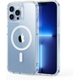 thumbnail image 1 of for iPhone 13 Pro Max Case, Compatible with MagSafe, Shockproof Military-Grade Protection, Scratch-Resistant Back, Magnetic Phone Case for iPhone 13 Pro Max, Classic Hybrid Case, Clear, 1 of 5