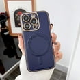 thumbnail image 1 of for iPhone 13 Pro Max Case Compatible with Magsafe Support Wireless Charging for Women Men, for iPhone 13 Pro Max Phone Case Slim Non-Slip Luxury PU Leather Shockproof Protective Cover, Royalblue, 1 of 7