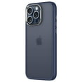 thumbnail image 1 of for iPhone 13 Pro Max Case, Military Grade Shockproof MIL-Grade Drop Tested Translucent Matte Back Anti-Scratch Phone Case for Apple iPhone 13 Pro Max 6.7" - Blue, 1 of 7