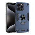 thumbnail image 1 of iPhone 13 Pro Max Case with Ring Holder, iPhone 13 Pro Max Cover with Kickstand Military Grade Shockproof Heavy Duty Camera Lens Protection with Magnetic Car Mount Holder Rugged Phone Case, Navyblue, 1 of 7