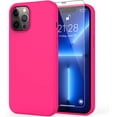 thumbnail image 1 of iPhone 13 Pro Max Case with Screen Protector,Soft Flexible Silicone Gel Rubber Bumper Cover,Slim Fit Shockproof Protective Phone Case for iPhone 13 Pro Max 6.7" Hot Pink, 1 of 15