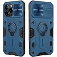 iPhone 13 Pro Max Case with Slide Metal Camera Cover,ImpactResistant