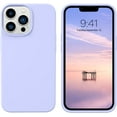thumbnail image 1 of iPhone 13 Pro Max Case,Slim Fit Liquid Silicone Soft Gel Rubber Lightweight Microfiber Lining Shockproof Anti-Scratch Non Slip Protective Phone Cover for iPhone 13 Pro Max 6.7'',Lilac Purple, 1 of 16