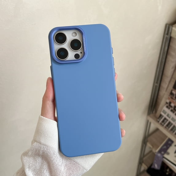 for iPhone 13 Pro Max Hard PC Magnetic Case, Shockproof Protective Cover Compatible with Mag-Safe, Anti-Scratch Soft Microfiber Lining, Lightweight Slim Cover Phone Case for iPhone 13 Pro Max, Blue