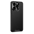 thumbnail image 1 of For iPhone 13 Pro Max PU Leather Phone Case,Edge Stitch Along The Frame,Ultra Slim Shockproof Anti-fall Lightweight Premium Soft TPU Bumper Metal PU Leather Hybrid Protective Case,Black, 1 of 9