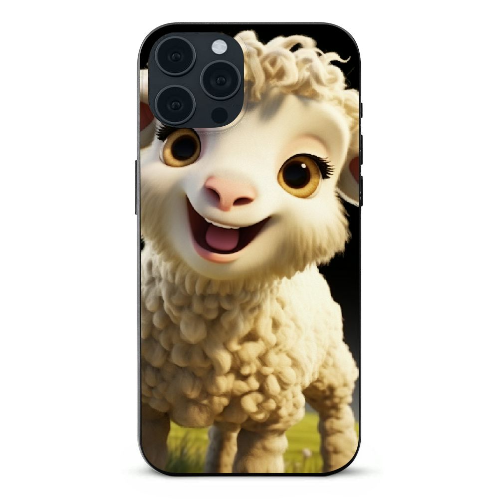 Sheep Case iPhone 13 Pro Max Sheep Lamb Small Ovis Domestic Sheep Shepherd Cute ...