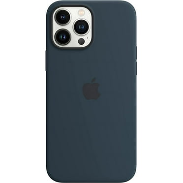 iPhone 13 Pro Max Silicone Case with MagSafe, Abyss Blue