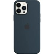 iPhone 13 Pro Max Silicone Case with MagSafe, Abyss Blue