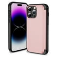 thumbnail image 1 of For iPhone 13 Pro Max Wallet Case with Card Holder Heavy Duty Protective Dual Layer Shockproof [Hidden Card Slot] [Kickstand] Slim Case for iPhone 13 Pro Max for Women&Men, Pink, 1 of 9