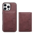 thumbnail image 1 of for iPhone 13 Pro Max Wallet Case, Protective Magnetic Phone Cover Compatible with Mag-Safe & Support Car Mount Holder, Luxury PU Leather Purse Case with Card Slots for iPhone 13 Pro Max, Winered, 1 of 7