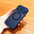 thumbnail image 1 of For iPhone 13 Pro Phone Case,With Contractile 360° Rotatable Ring Kickstand,Compatible with Mag-Safe,Ultra Slim Shockproof Anti-fall Drop Protection,Rugged Durable Phone Case,Blue, 1 of 6
