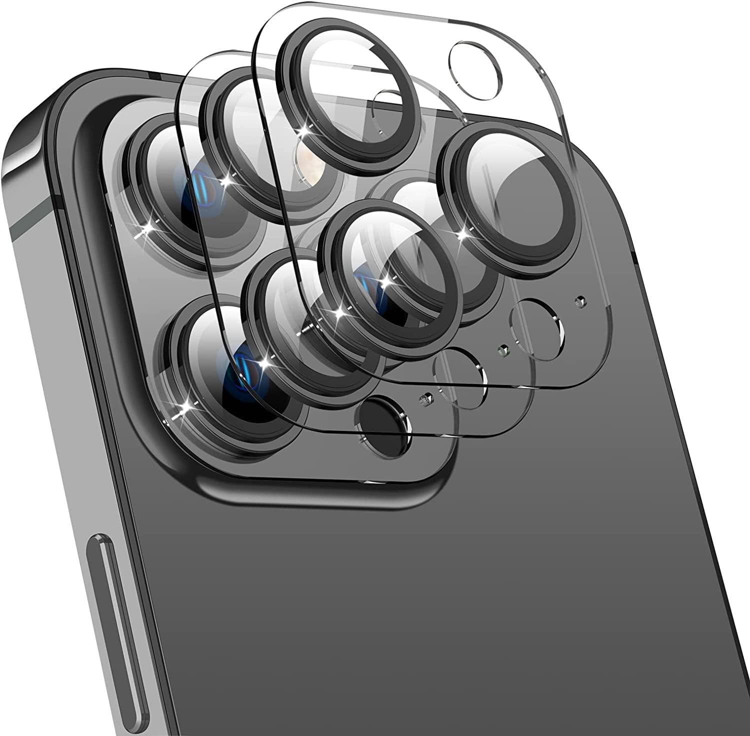 iPhone 13 Pro/iPhone 13 Pro Max Camera Lens Protector, Full