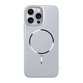 thumbnail image 1 of for iPhone 13 Protective Back Cover, Compatible with MagSafe, Shock-Absorbent Anti-Scratch Hard PC Case with Wireless Charging Support, Lightweight Matte Anti-Fingerprint Case, Silver, 1 of 12