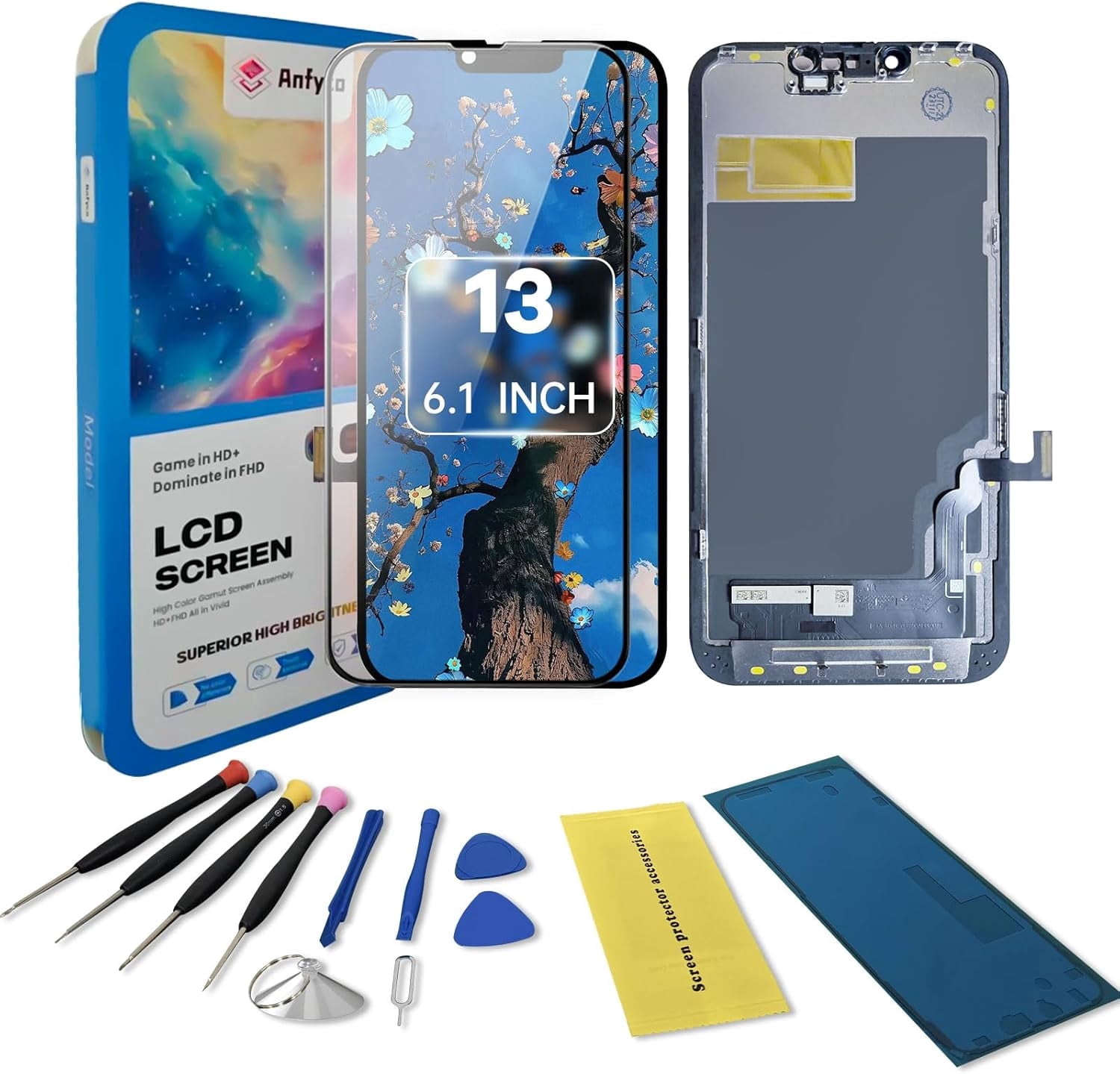 for iPhone 13 Screen Replacement kit,6.1